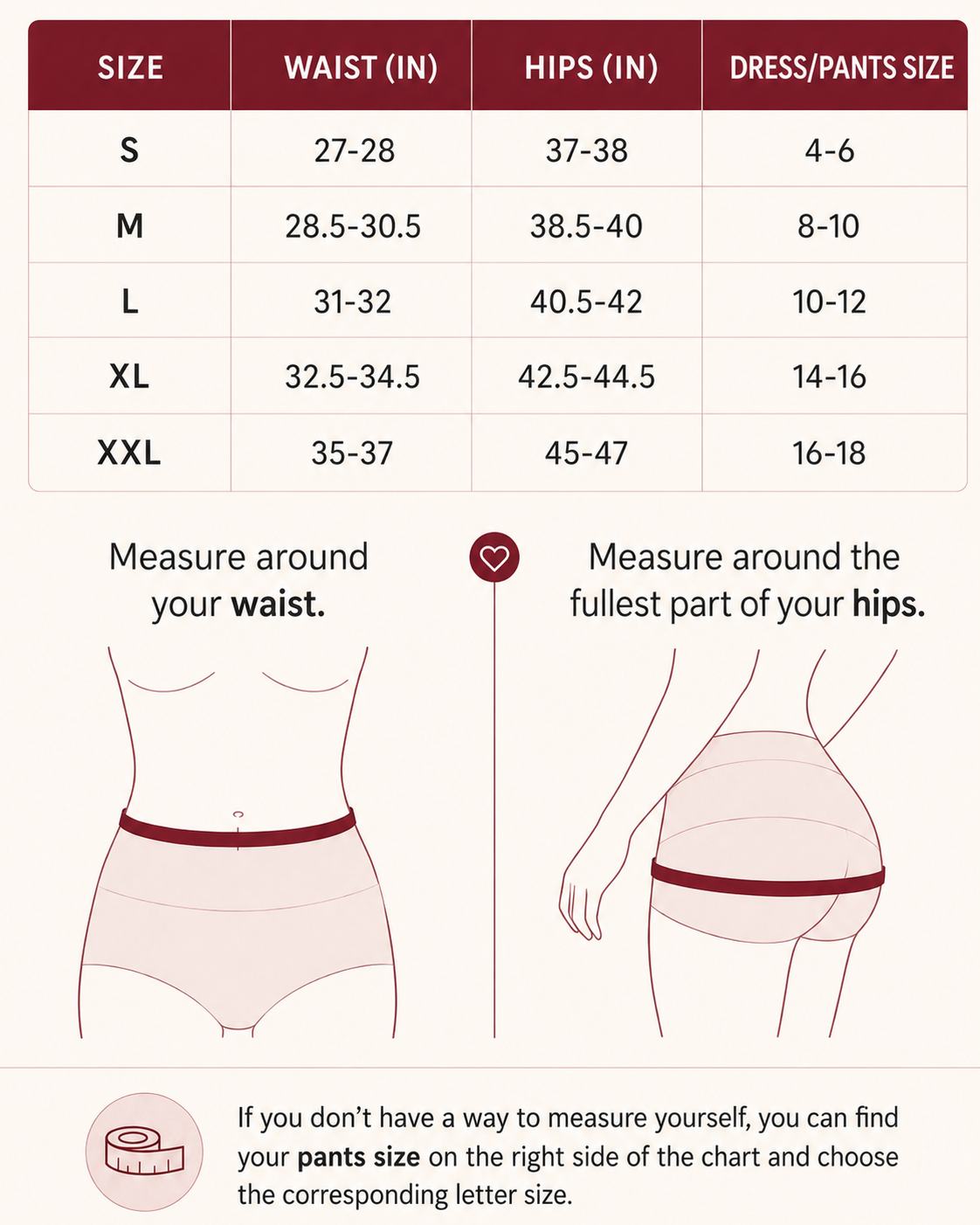 Size guide